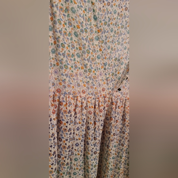 Maeve Violetta Floral Swing Dress Medium Anthropologie - Picture 4 of 4